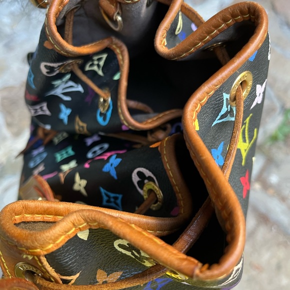 - Authentic Louis Vuitton multicolored Noe 1 hour only - Picture 4 of 11